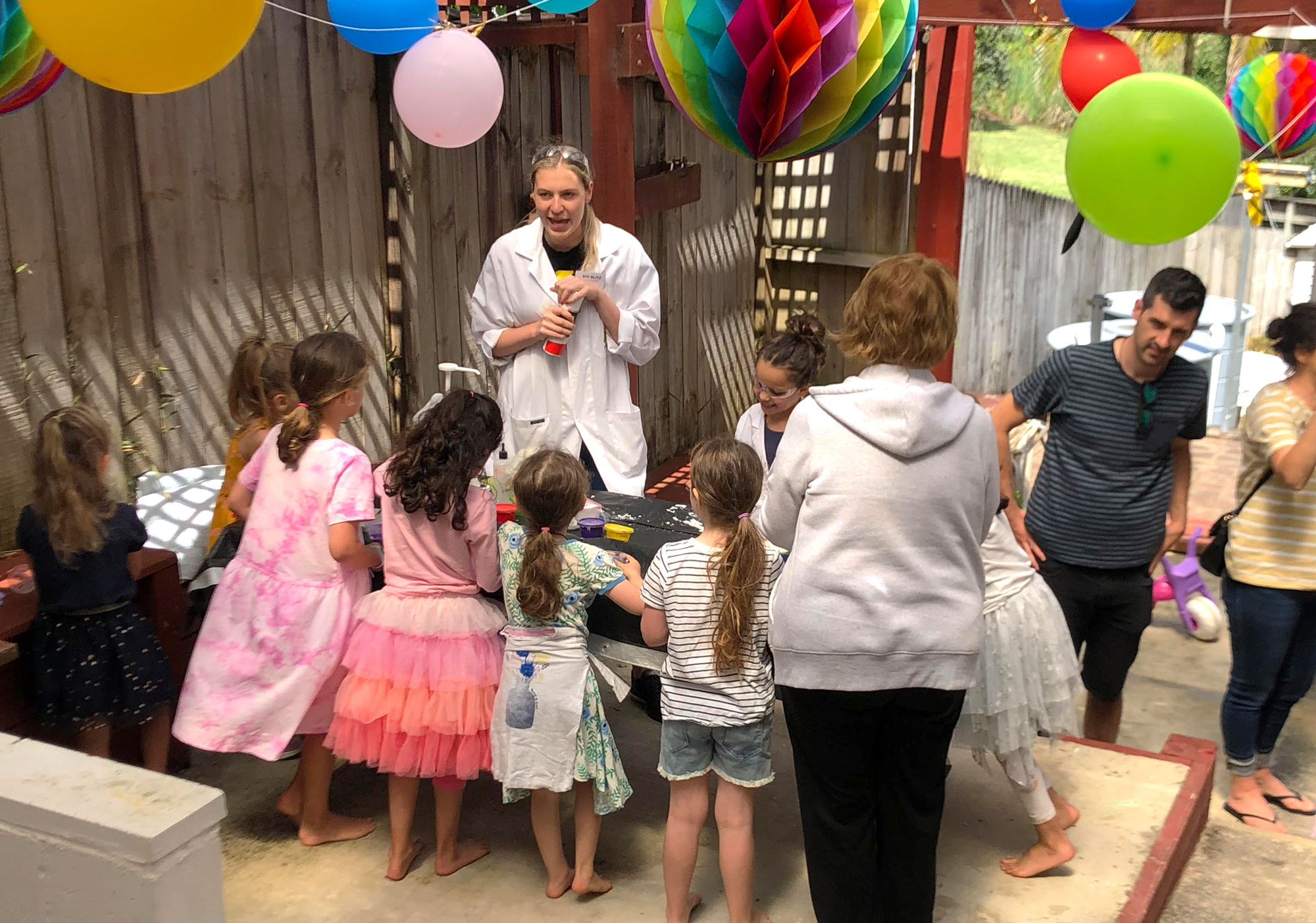 Nanogirl Science Birthday Parties