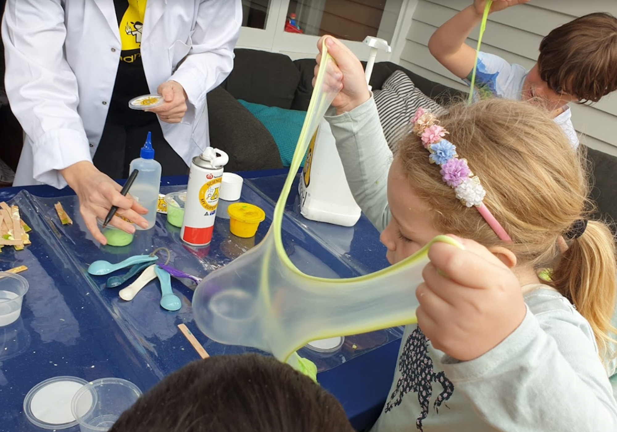 Nanogirl Science Birthday Parties